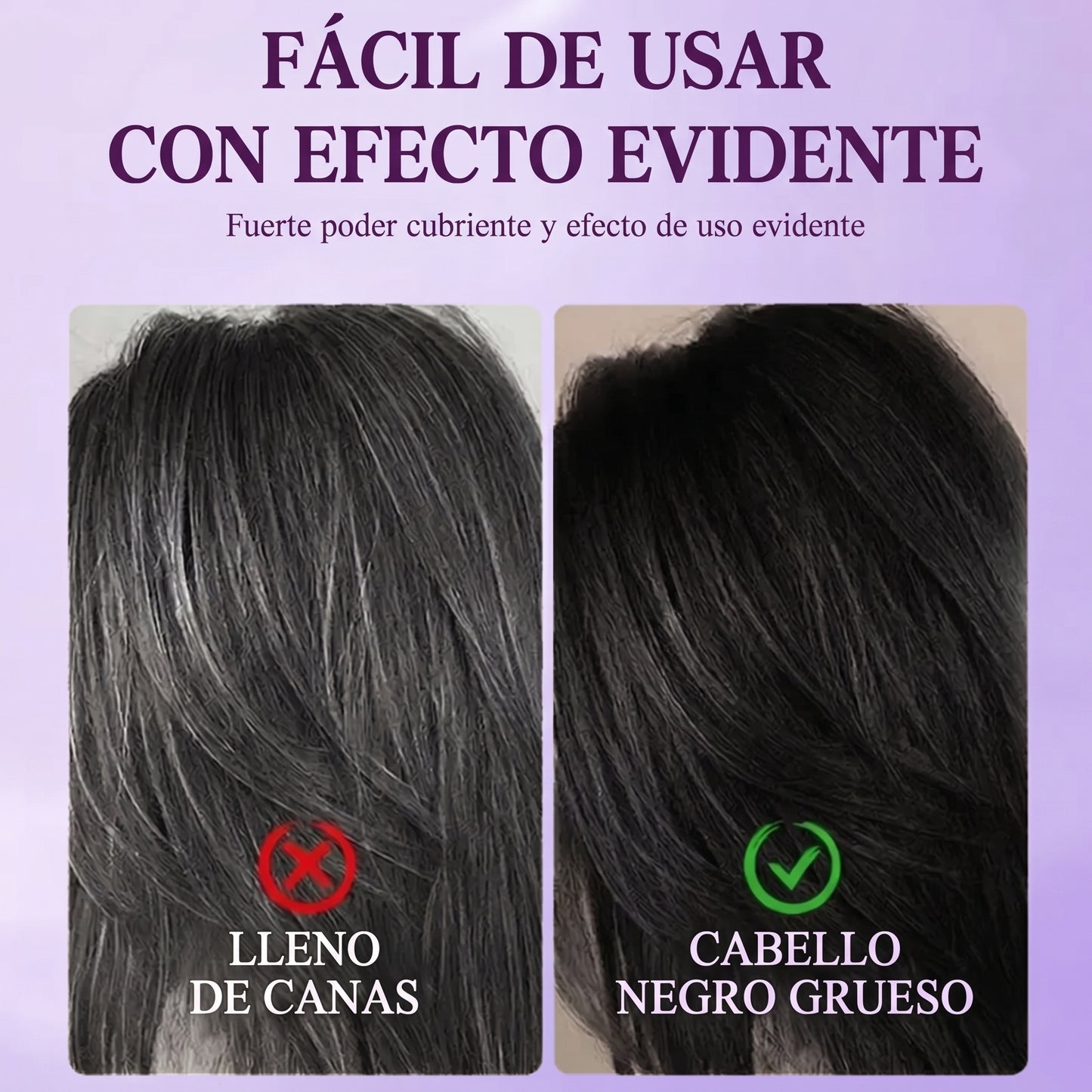 Nivara ColorBrush™ Peine Cubrecanas Express